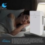 TroniTechnik Luftentfeuchter EF03 im Schlafzimmer, leise für erholsamen Schlaf.