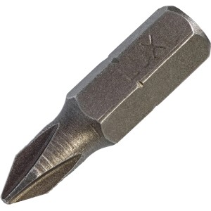 LUX PH-Bit Classic PH1: Kreuzschlitz-Bit aus robustem Stahl für Schraubarbeiten.