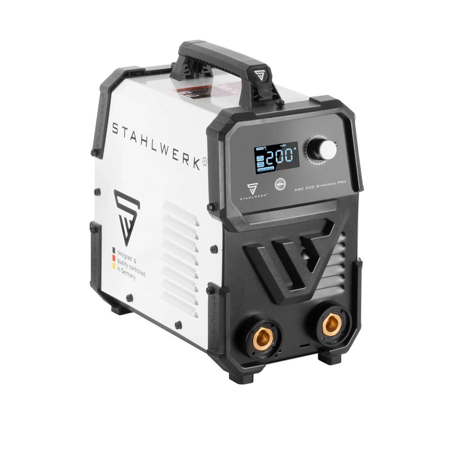 STAHLWERK Elektroden-Schweißgerät ARC 200 Synergic Pro Vollausstattung_2