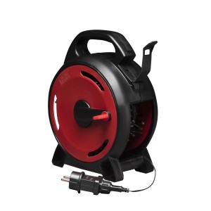 Konstsmide Micro LED Lichterkette mit Aufrollsystem, 200 warmweiße LEDs, für Innen- und Außenbereich.