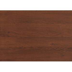 DELUKE Tischplatte KATJA, dunkelbraune Holzplatte für Bistrotisch, 110x70 cm