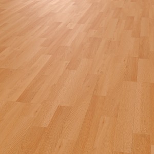 Ansicht von Laminatboden Buche 6 mm, Holzoptik, zur Verlegung in Wohn- und Gewerberäumen.
