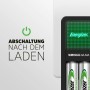 Energizer Mini Ladegerät mit 2 AA Akkus zum Aufladen, Zubehör für Batterien & Akkus.