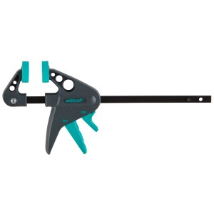 wolfcraft Mini-Einhandzwinge EHZ 40-110, 2er-Set. Spannwerkzeug für Modellbau und filigrane Arbeiten.