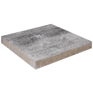 EHL Artano Terrassenplatte, 40x40 cm, grau-anthrazit, Betonplatte für Gehwege & Terrassen.