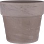 Basaltfarbener Mica Decorations Blumentopf Calima, Ø 31 cm, aus Terrakotta für Innen- und Außen.