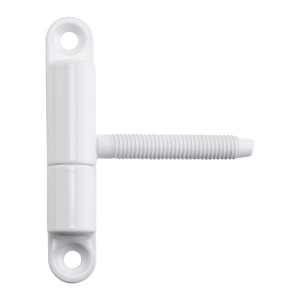 SOTECH Türband Einbohrband 15 x 83 mm mit Zapfen M8 x 50 mm Weiß