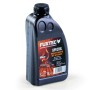 FUXTEC FX-KO1000 mineralisches Kettenöl, 1 Liter, in schwarzer Flasche mit orange-schwarzem Etikett für Kettensägen.