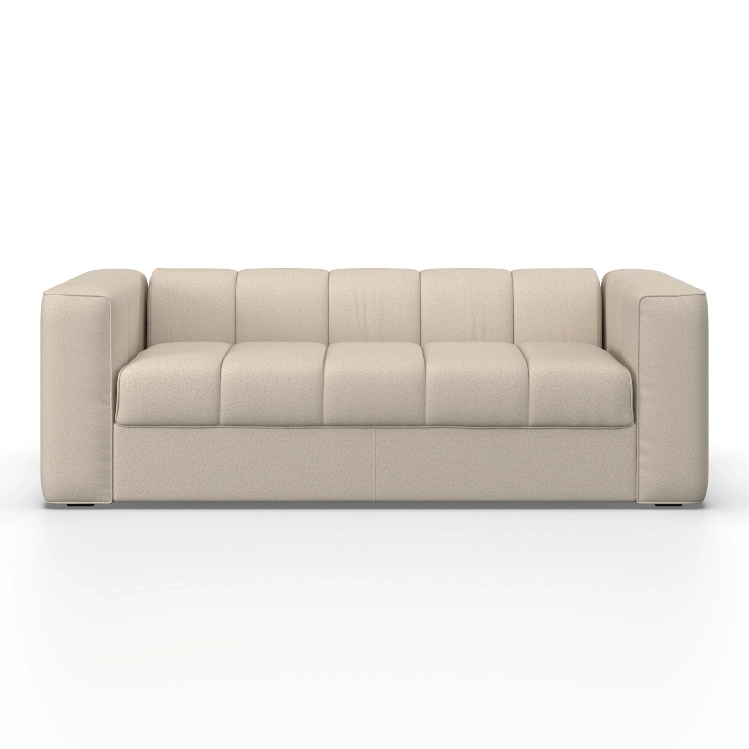 Bessagi Home Schlafsofa Miranda Beige Bouclé