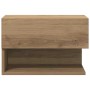 vidaXL Wand-Nachttische 2 Stk Artisan-Eiche 856823_6
