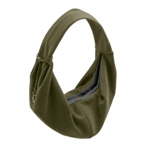 Grüne Hunter Hundetragetasche Los Angeles, 60x30cm, für kleine Hunde & Welpen bis 8kg.