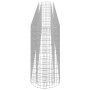 Leeres, verzinktes Gabionen-Hochbeet (470x50x100 cm) von furnicato. Ideal für Garten und Terrasse.