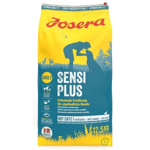 Josera Hunde-Trockenfutter Sensi Plus, 12,5kg Sack für empfindliche Hunde.
