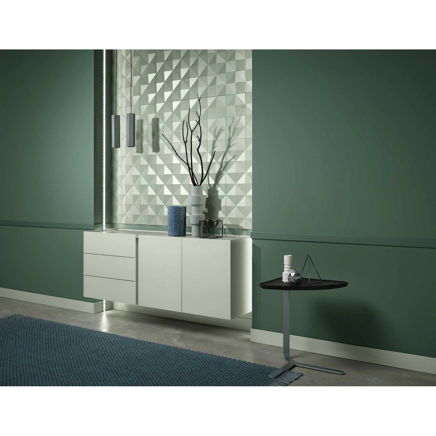 Set: 32 weiße NOEL & MARQUET Sockelleisten FL10-Box WALLSTYL, 64 m Gesamtlänge.