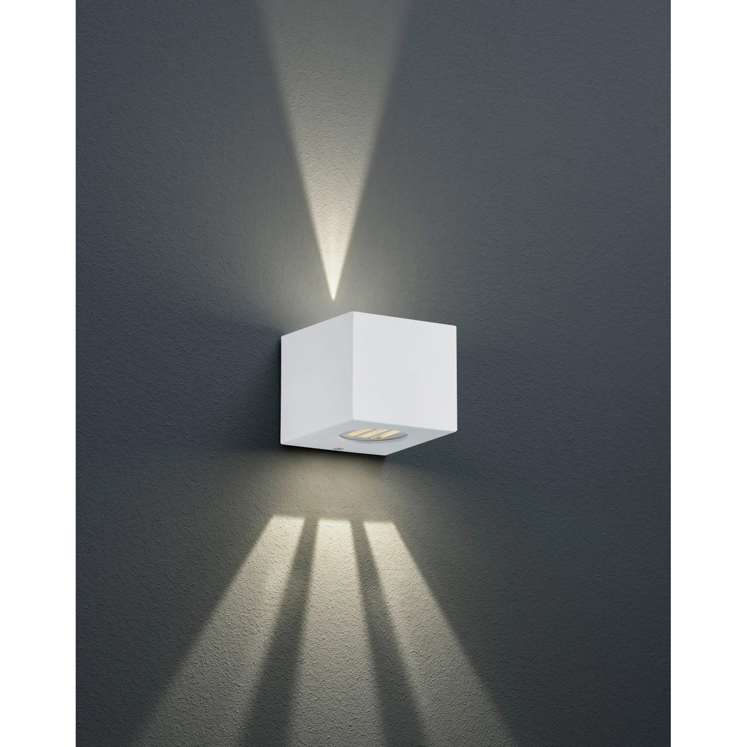Trio LED-Außenwandleuchte Cordoba Weiß matt kaufen bei OBI