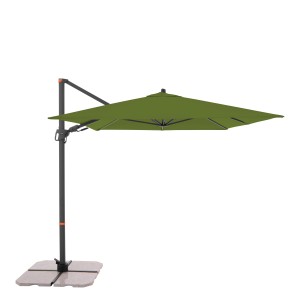 Doppler Ampelschirm MyZone, 240x320 cm, Kiwi, mit Dreh- und Neigungsfunktion.
