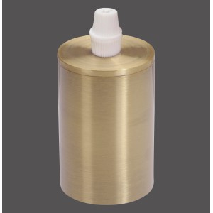 Goldene Lampenfassung E27, 60W für Vintage-Leuchten und individuelle Lichtgestaltung.