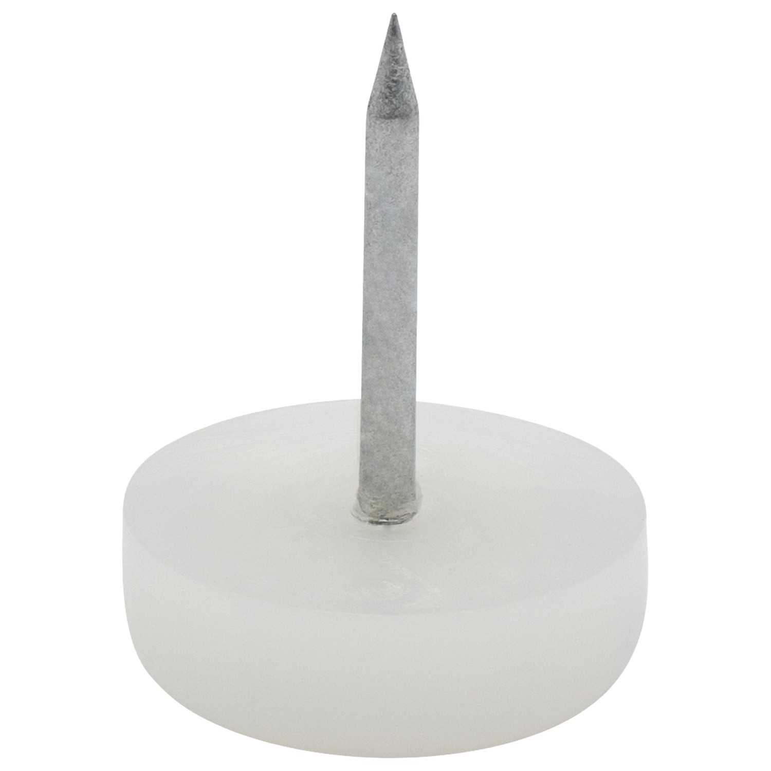 Wagner Nagelgleiter-Set EH0921 Ø 22 mm x 6 mm Weiß 4-tlg.