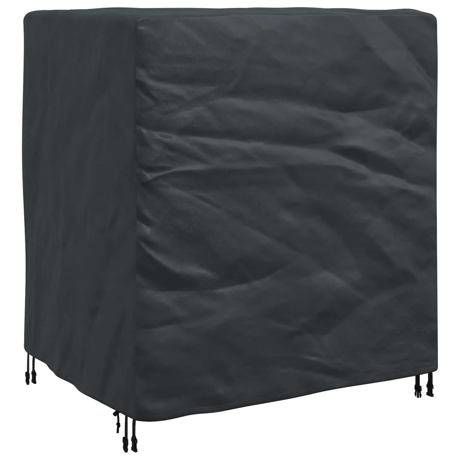 vidaXL Möbelbezug Uni Schwarz 116 x 100 x 120 cm 420D 4105712 günstig online kaufen