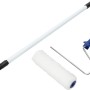 LUX Farbroller Kunstfell 25cm mit Teleskopstange, Teil eines Maler-Sets.