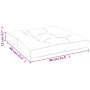 vidaXL Palettenkissen 2-Tlg Beige Stoff 360714_9