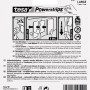 Tesa Klebehaken, 2er-Pack, weiß, eckig, mit 4 Powerstrips Large. Hält bis zu 2 kg.