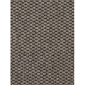 Detailansicht: Dunkelbeiger Teppichboden Odense als Meterware, 400 cm breit.