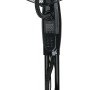 Schwarzer Standventilator SV 75-43 mit Sprühnebel-Funktion, Ø 43 cm. Ventilator für kühlende Luft.