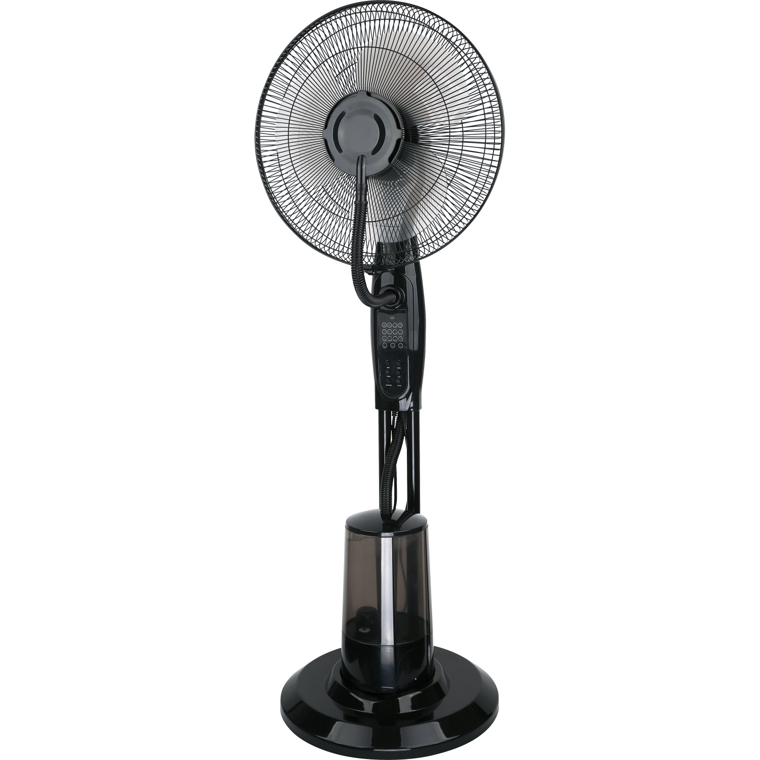 Standventilator SV 75-43 mit Sprühnebel-Funktion Ø 43 cm Schwarz