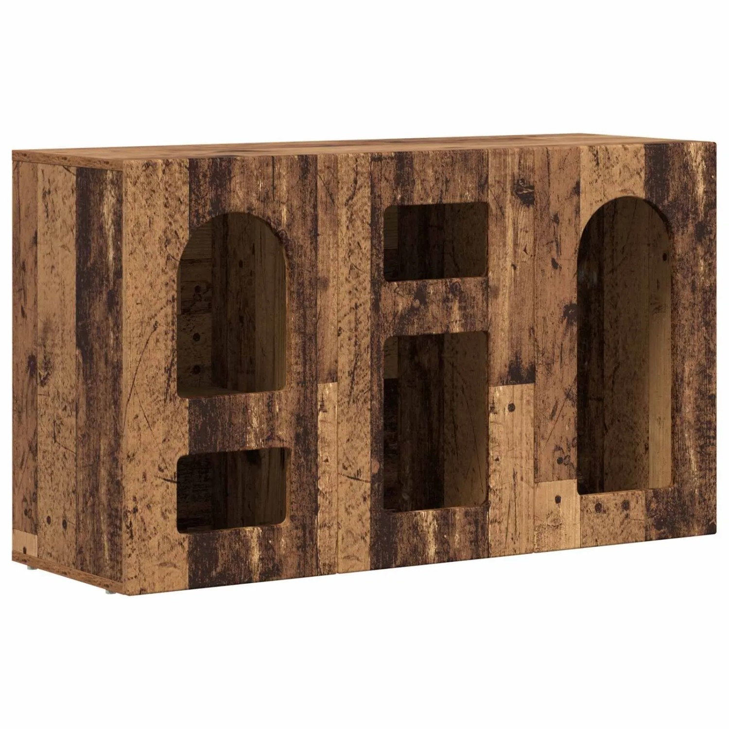 vidaXL Sideboard Altholz 100 x 35 x 59 cm Holzwerkstoff 891352 günstig online kaufen