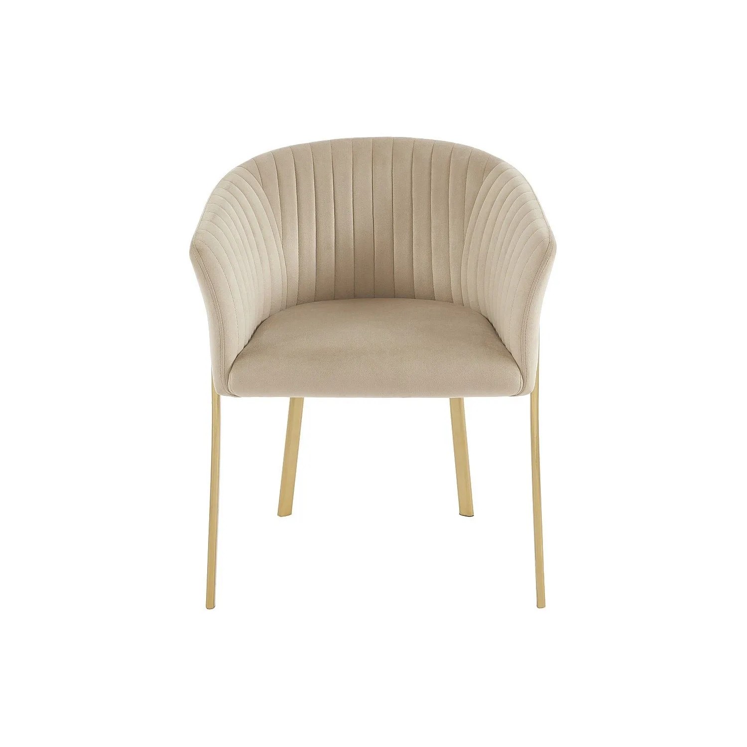 Vente-unique Stuhl Zaova Beige 61 cm