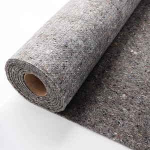 Graues Aquagart Teichvlies 1000g, 20m² Rolle zum Schutz der Teichfolie.