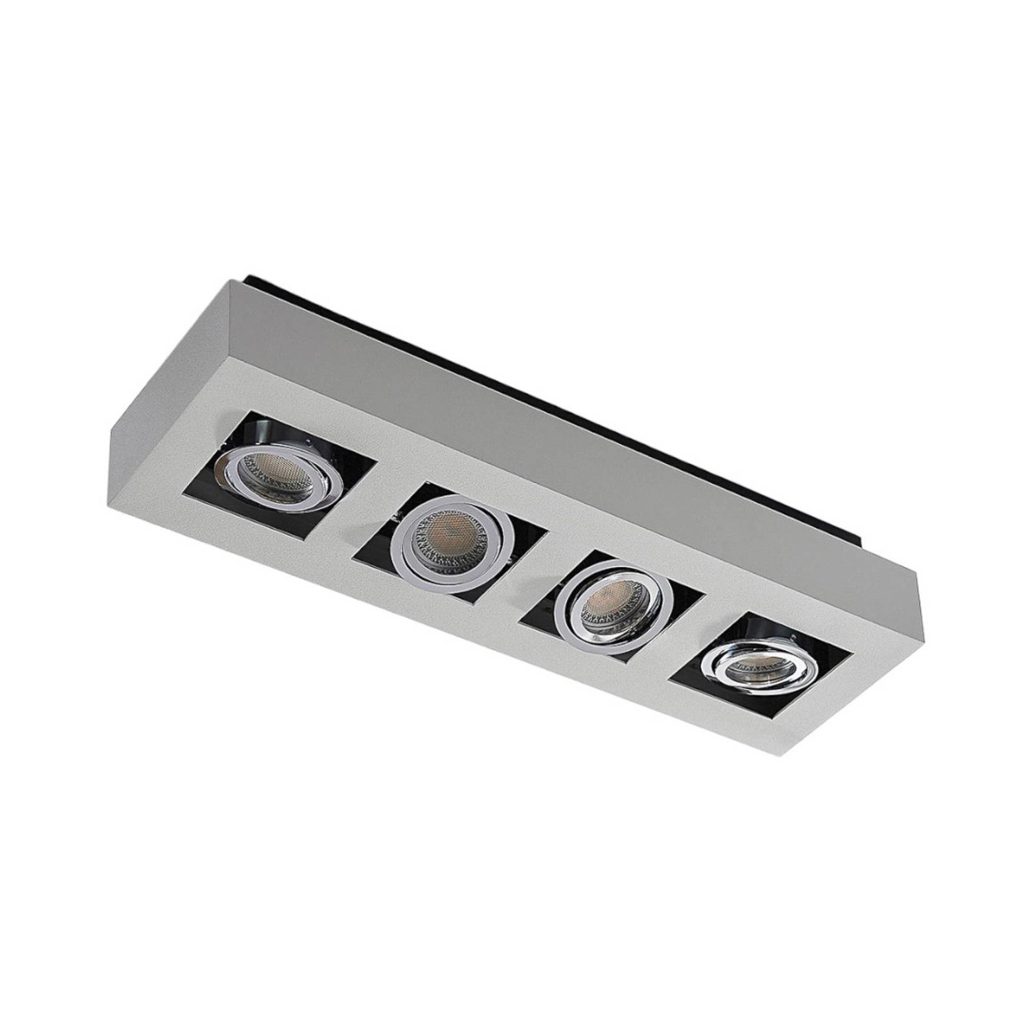 Arcchio Strahler Vince 9620460 Modern in Weiß aus Aluminium 4-flammig GU10 günstig online kaufen