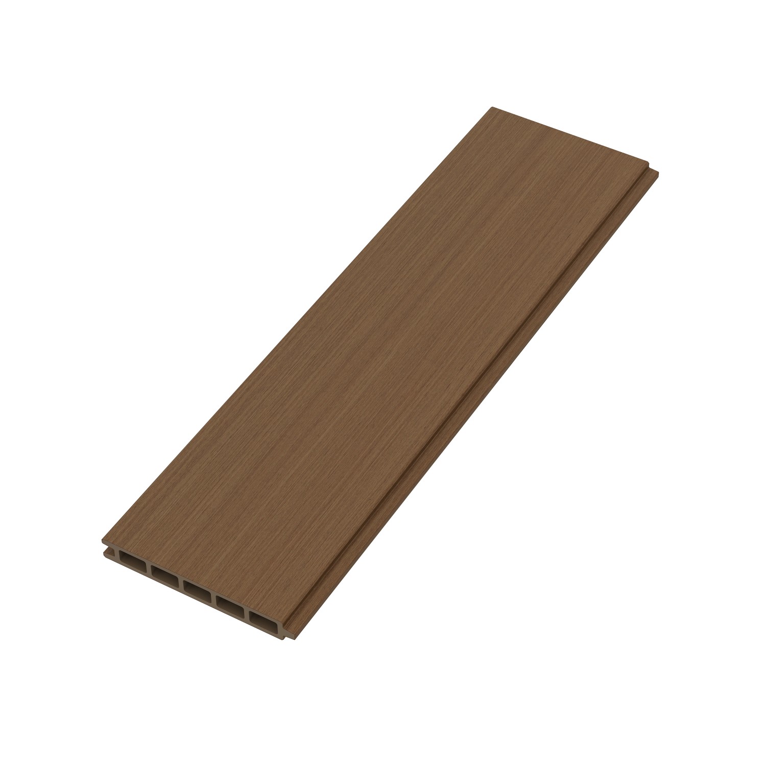 T&J WPC-Steckzaunbrett Max Coextrudiert 14 cm x 2 cm x 179 cm Teak günstig online kaufen