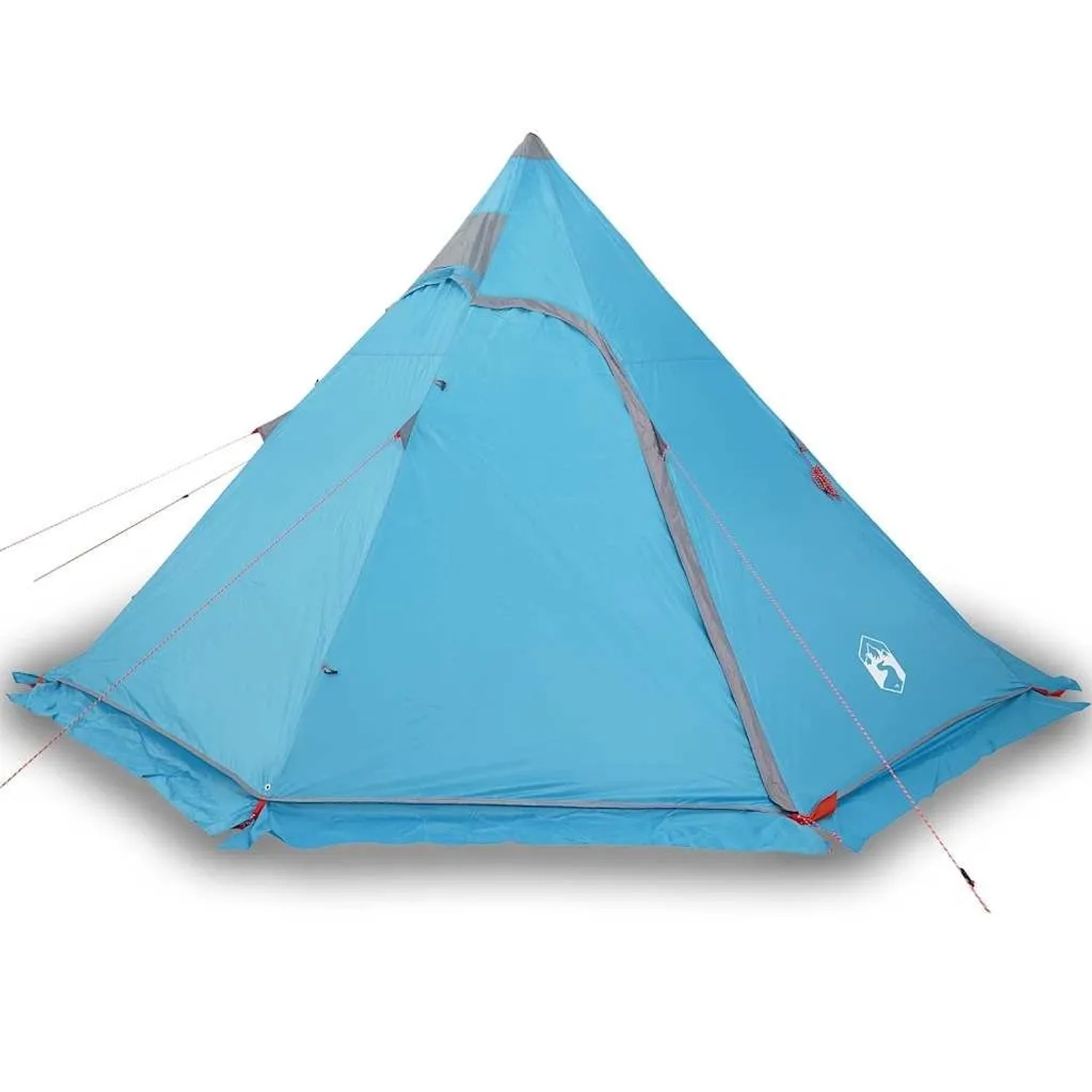 Furnicato Campingzelt Tipi Blau 366 X 366 X 205 Cm