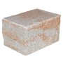 EHL Mauer Halbstein Anzio-Light, 25x18x15 cm, Sandsteinoptik für Mauern und Beeteinfassungen.