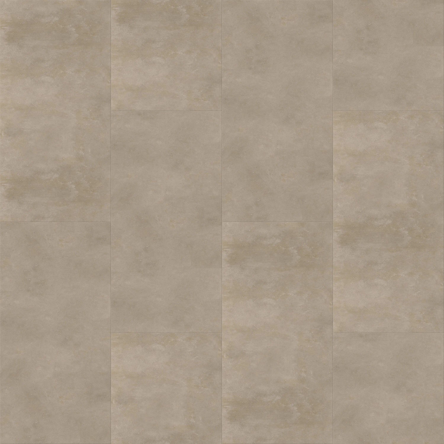 Decoflooring Vinylboden XXL-Fliese Udine Beton Beige Matt, Bodenbelag im Betonlook
