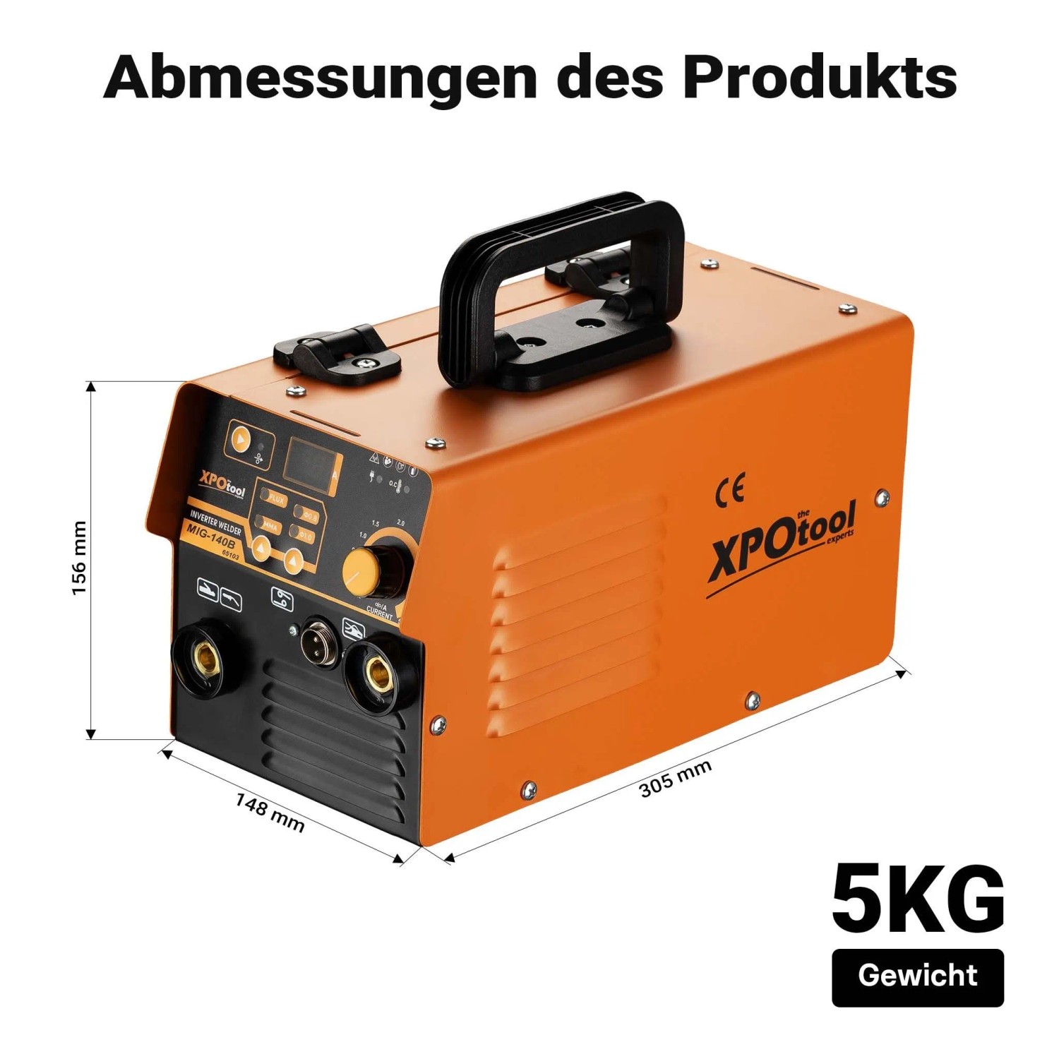 Xpotool Schweißgerät Digital Igbt 30-120A Mma 220V Inverter Schweiß Gerät Mobil_4