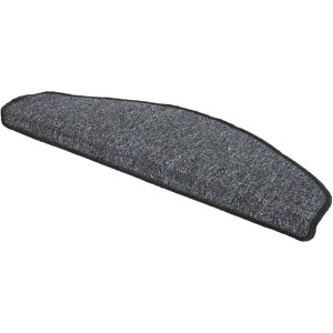 Andiamo Stufenmatte Bob, 2er Set, anthrazit, ca. 65x28cm. Treppenschutz für mehr Sicherheit.