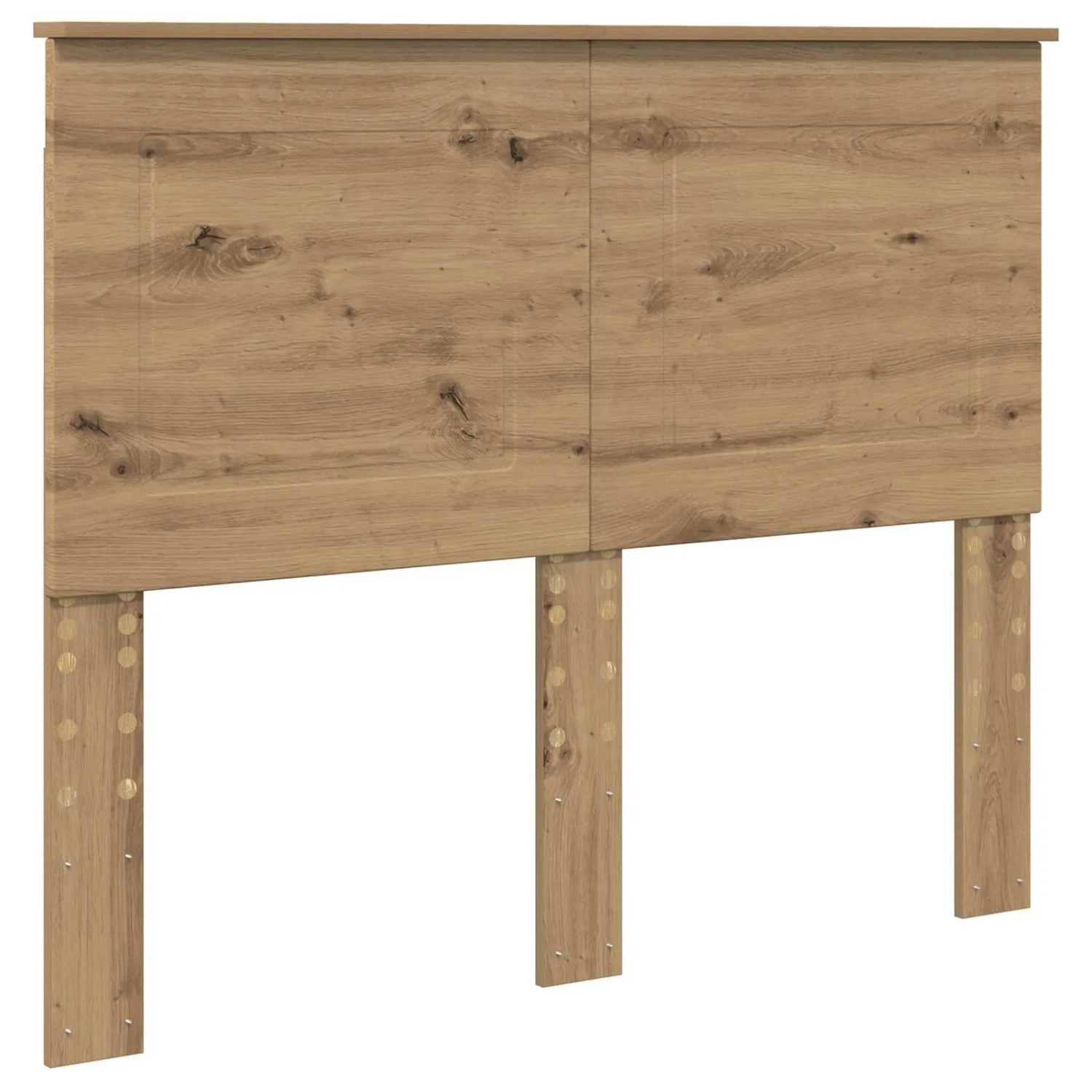 vidaXL Kopfteil mit Kopfteil Artisan-Eiche 135 cm Holzwerkstoff 887658