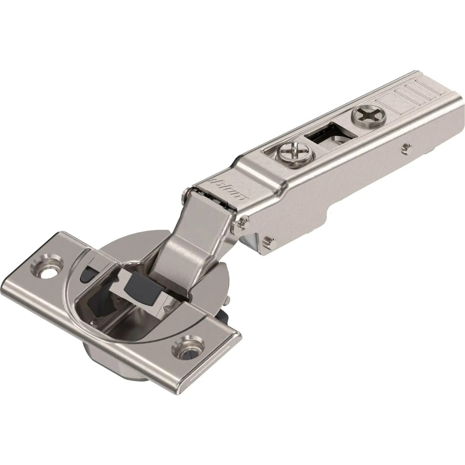 Blum Spezialscharnier Clip Top Blumotion 110 Grad Gerade mit Feder Vernickelt Schrauben
