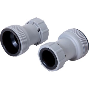 Bestway Poolschlauch-Adapter 32 mm, 2er-Set, zur Verbindung von Poolschläuchen.