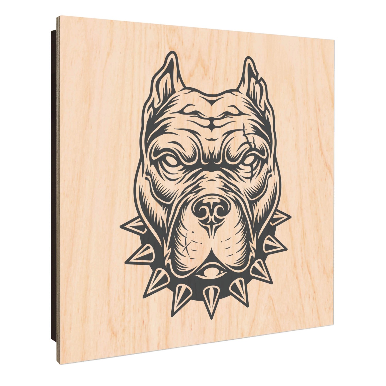 Banjado Schlüsselkasten Holz 30x30cm Schwarz Scharnier Rechts 50 Haken Desi günstig online kaufen