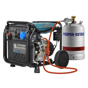 Könner & Söhnen LPG/Benzin-Inverter-Generator KS 8100iEG
