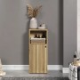 Trendteam Standschrank Pure Bliss, Artisan Eiche mit gefrästen Rillen, 40 cm breit.
