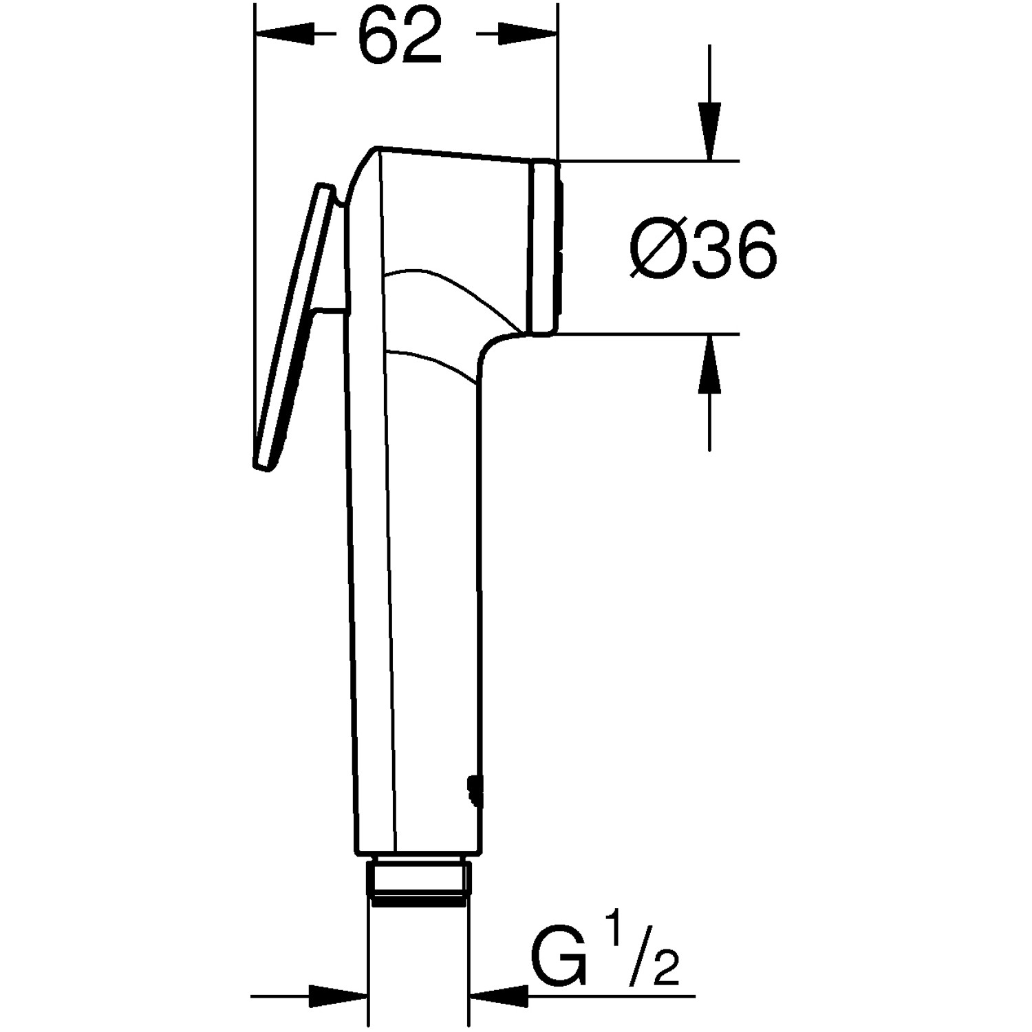 Grohe QuickFix Handbrause Vitalio Trigger Spray 30 Chrom kaufen 