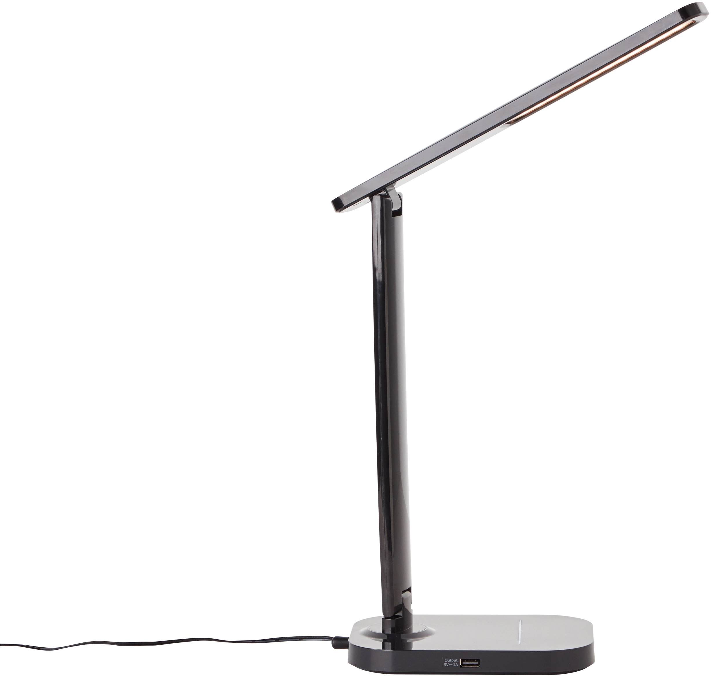 Brilliant LED-Tischleuchte Vicari Schwarz kaufen bei OBI