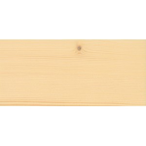 Holzbrett behandelt mit Osmo Dekorwachs Transparent Birke, einem transparenten Holz-Wachs.