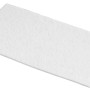 Filzgleiter Set, 3 Stück, 10x20cm, weiß, für Möbel und Oberflächenschutz.
