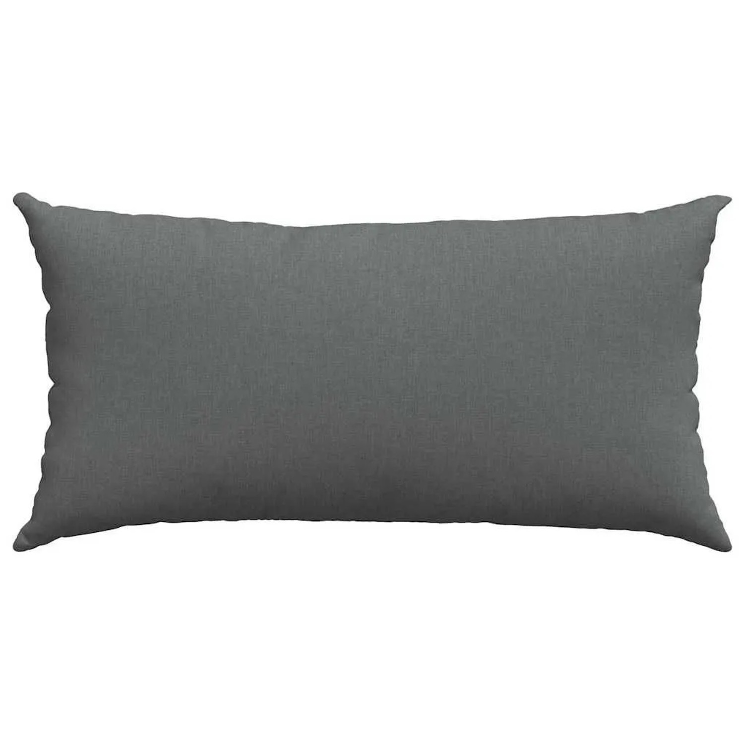 Dunkelgraues, rechteckiges vidaXL Sofakissen aus Stoff, 80x40 cm. Modernes Kissen für Sofa & Wohnbereich.